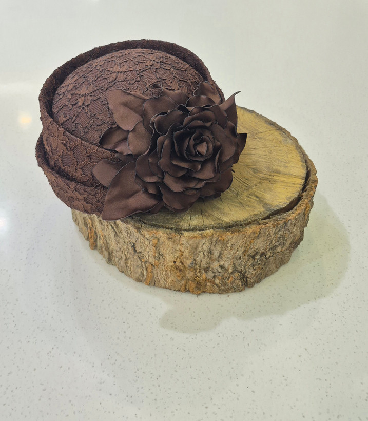 کلاه فرانسوی مدل برژه گل رز