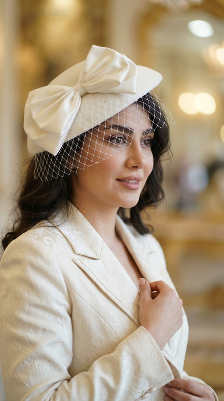 کلاه فرانسوی ایدا پاپیونی